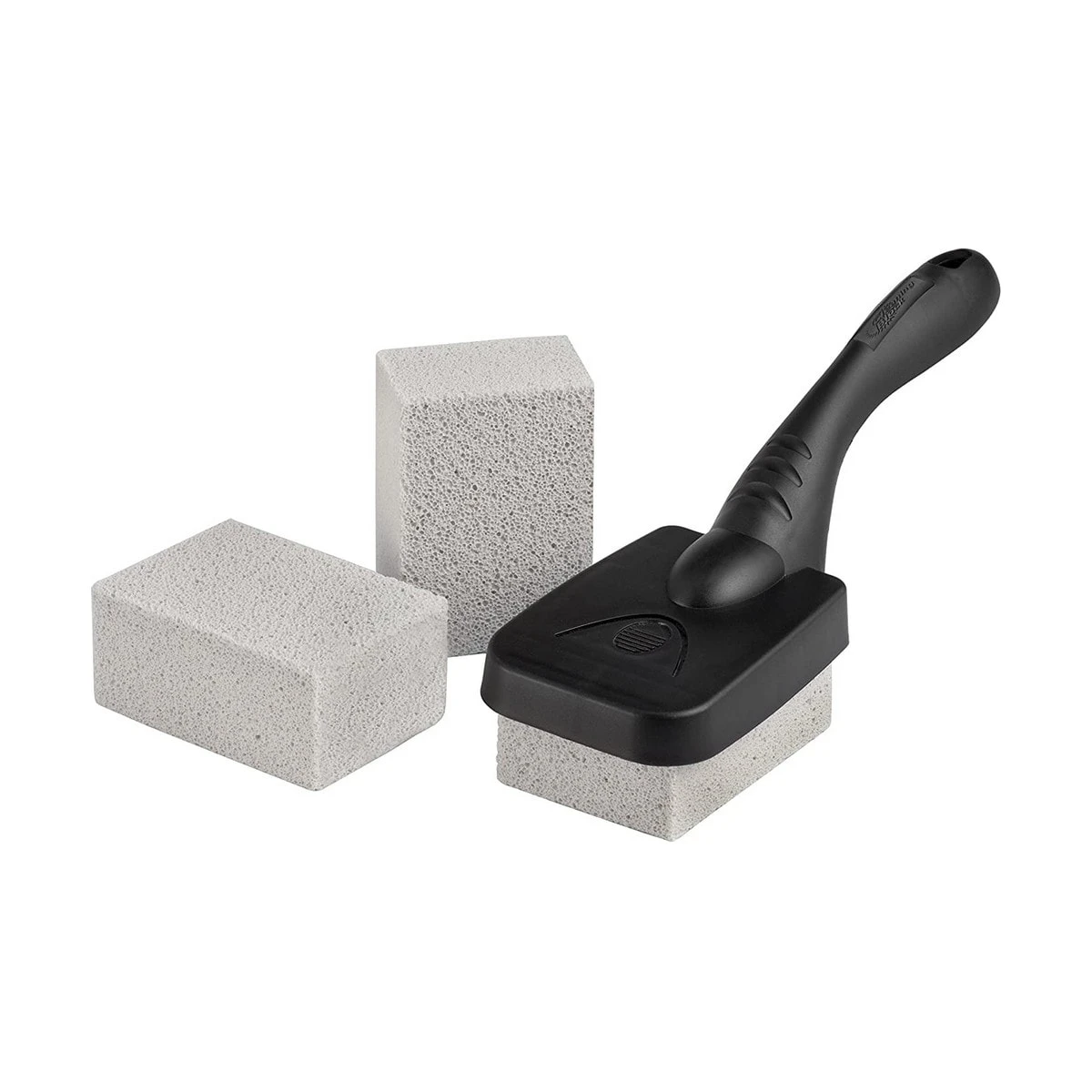 CLEANING BLOCK Reinigungsblock Grill mit Griff und Klappe 3 einheiten