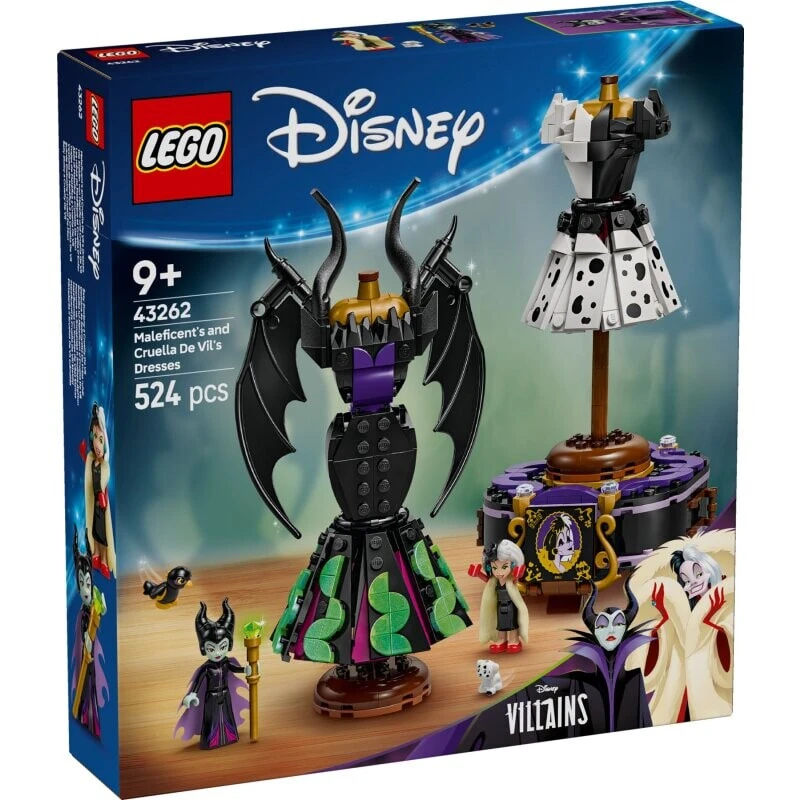 LEGO Maleficent und Cruella De Vil Kostüm-Konstruktionsspiel