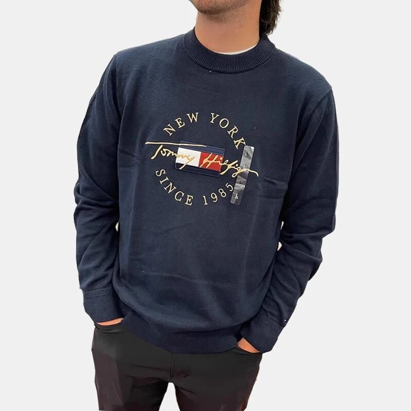 Tommy Hilfiger Sweater Men's Navy Blue