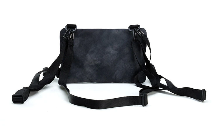 FILA Fabric Shoulder Bag, Crossbody Bag Regular Unisex Pitch Black