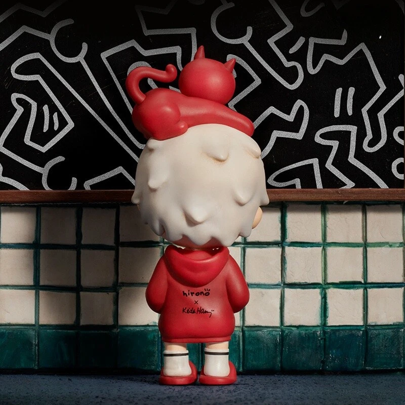 POP MART Hirono×KeithHaring Blister Packs 10cm