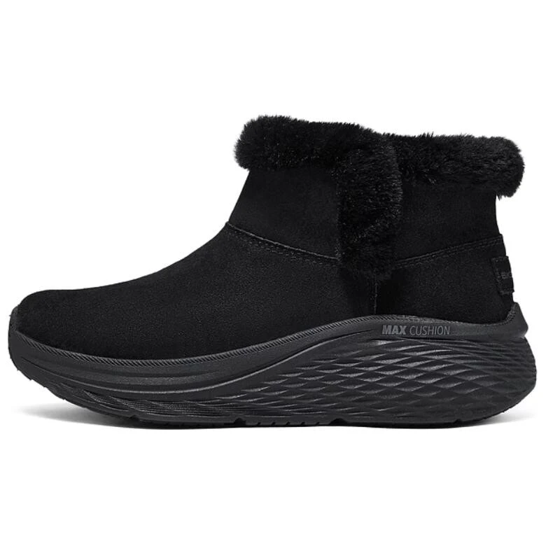Skechers Max Cushioning Ankle Boots Mid-Top Women's Black
