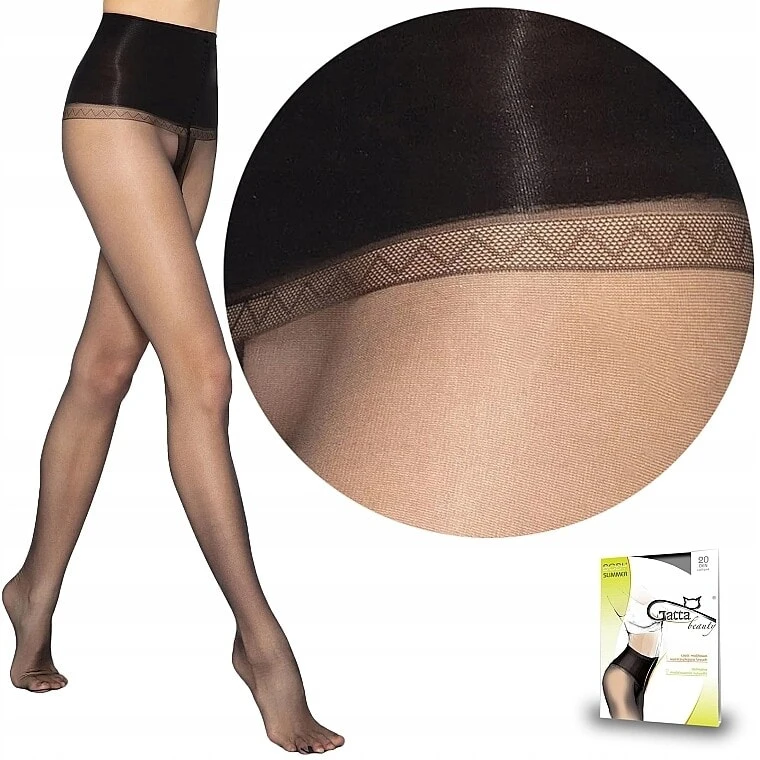 Strumpfhosen "Body Slimmer" 20 Den, nero - Gatta