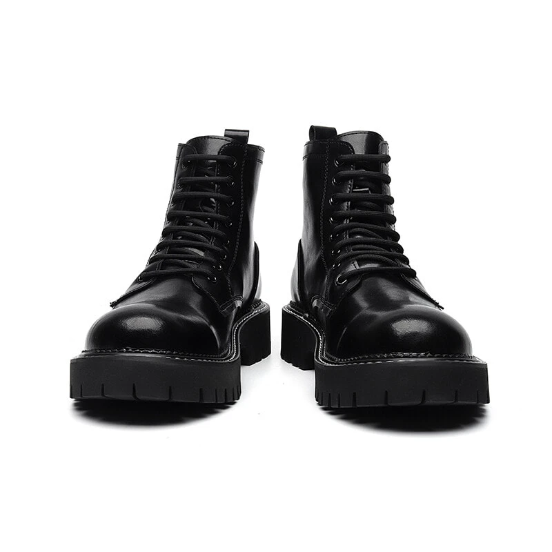 Chi Wolf Crew Martin Boot Men's Black