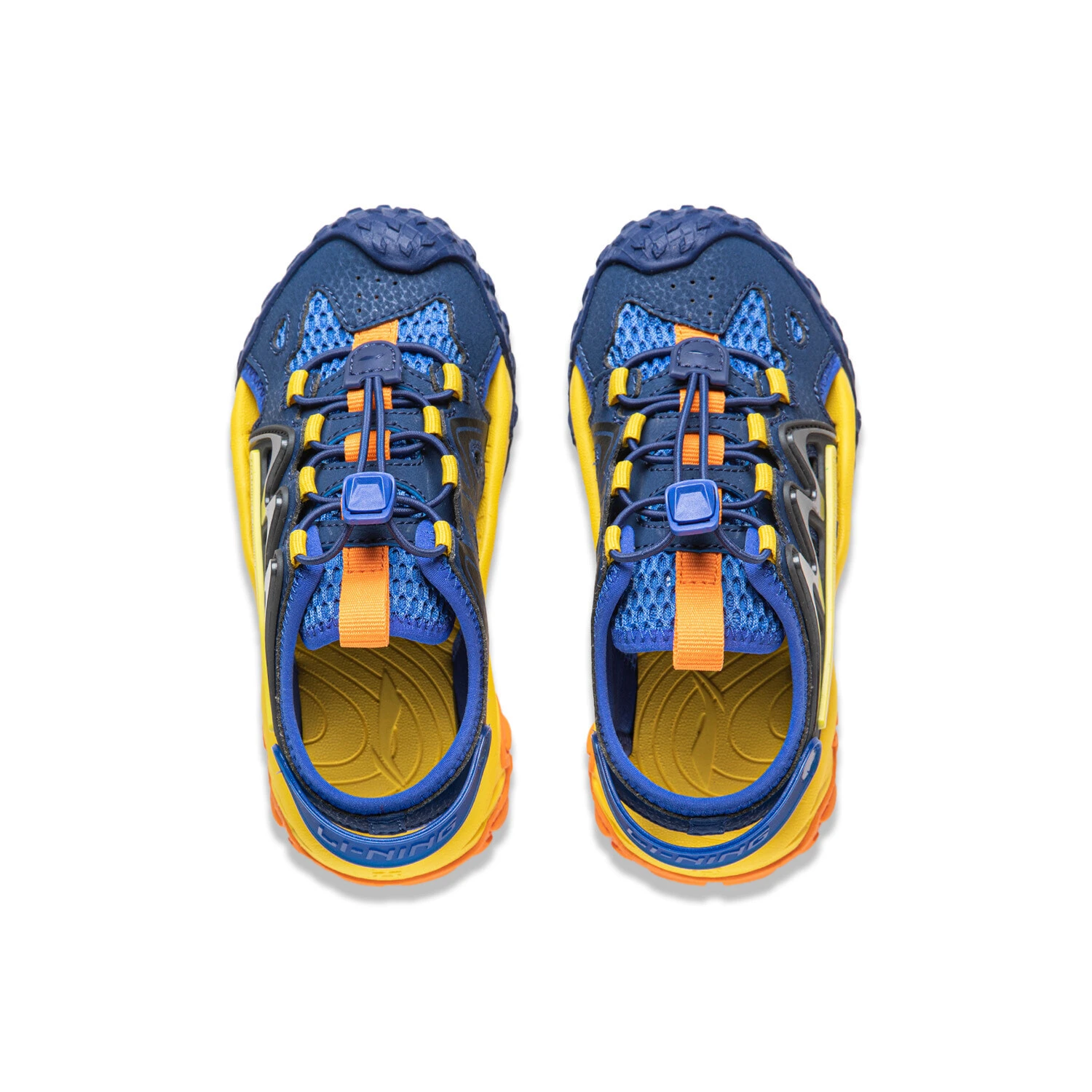 LINING YOUNG Distant Journey KIDS LI-NING CLOUD Children's Sandals Navy Blue / Black / Bright Blue Kids'