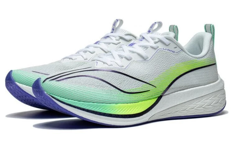 LiNing Red Hare 6 Pro Cushioning Low top Sprint Running Shoes Men's White