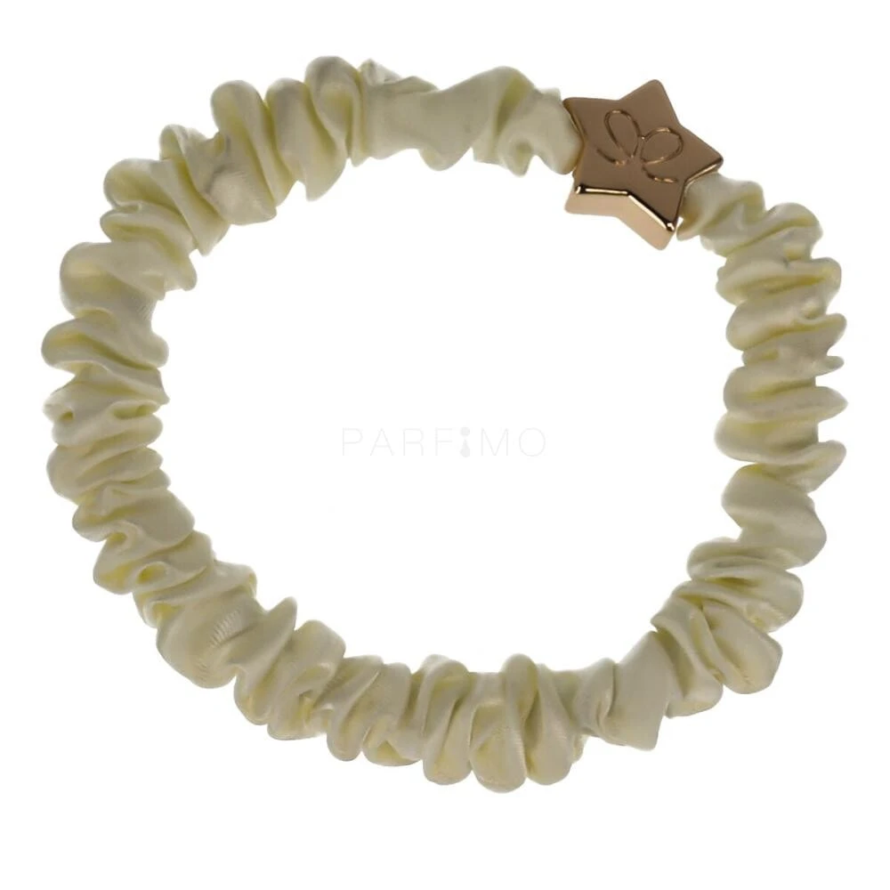 By Eloise London Skinny Silk Scrunchie Gold Star 1 St. haargummi für Frauen