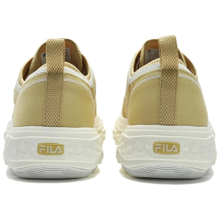 FILA ROCK Abrasion Resistant Low top Canvas Shoes Men's Yellow