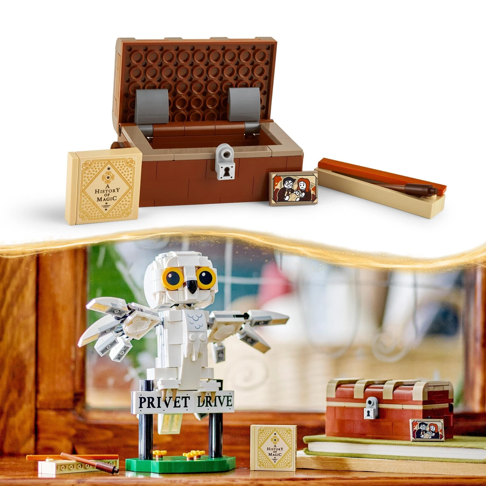 LEGO 76425 Harry Potter Hedwig im Ligusterweg