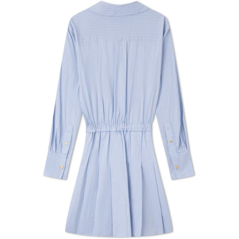 Tommy Hilfiger Long Sleeved Dresses Women's Blue White