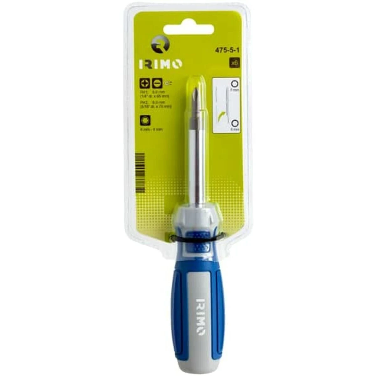 IRIMO Wendbarer 6-in-1-Schraubendreher