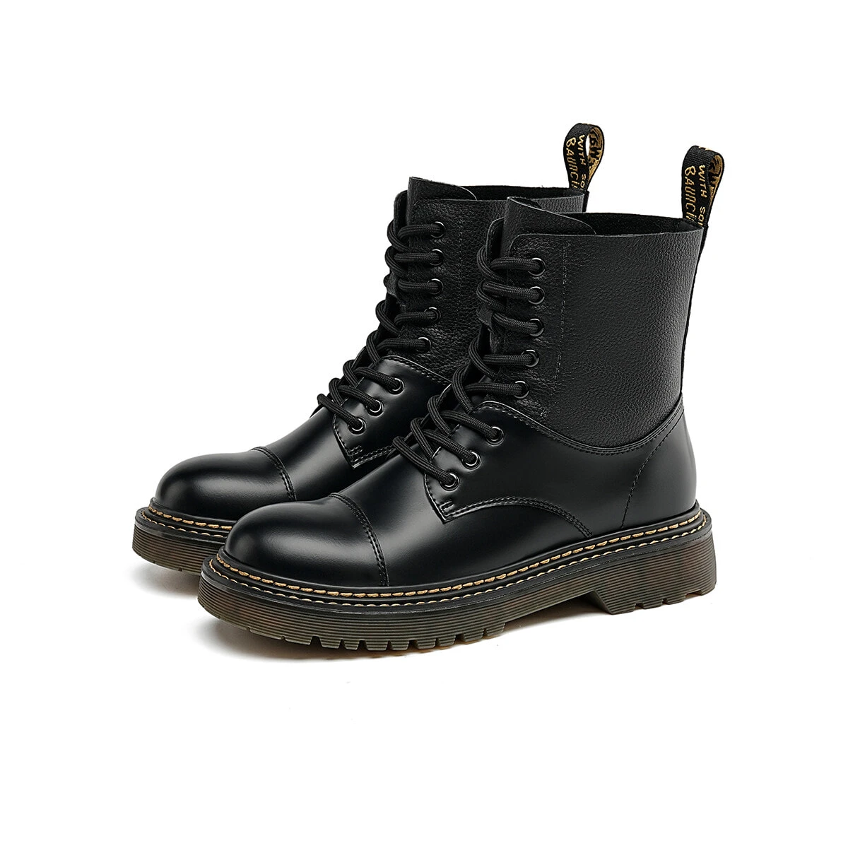 EBLAN Martin Boot Women's Black