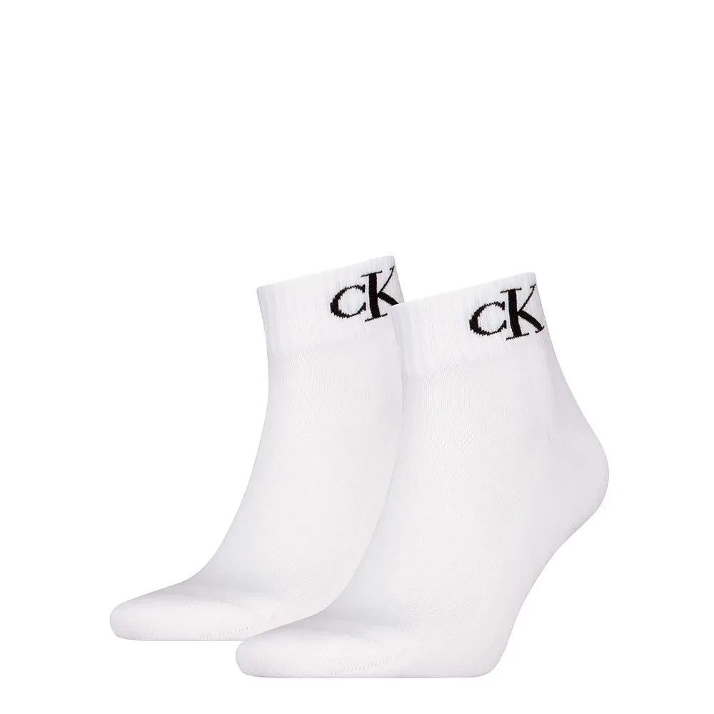 CALVIN KLEIN 701228805 Quarter kurze Socken 2 paare
