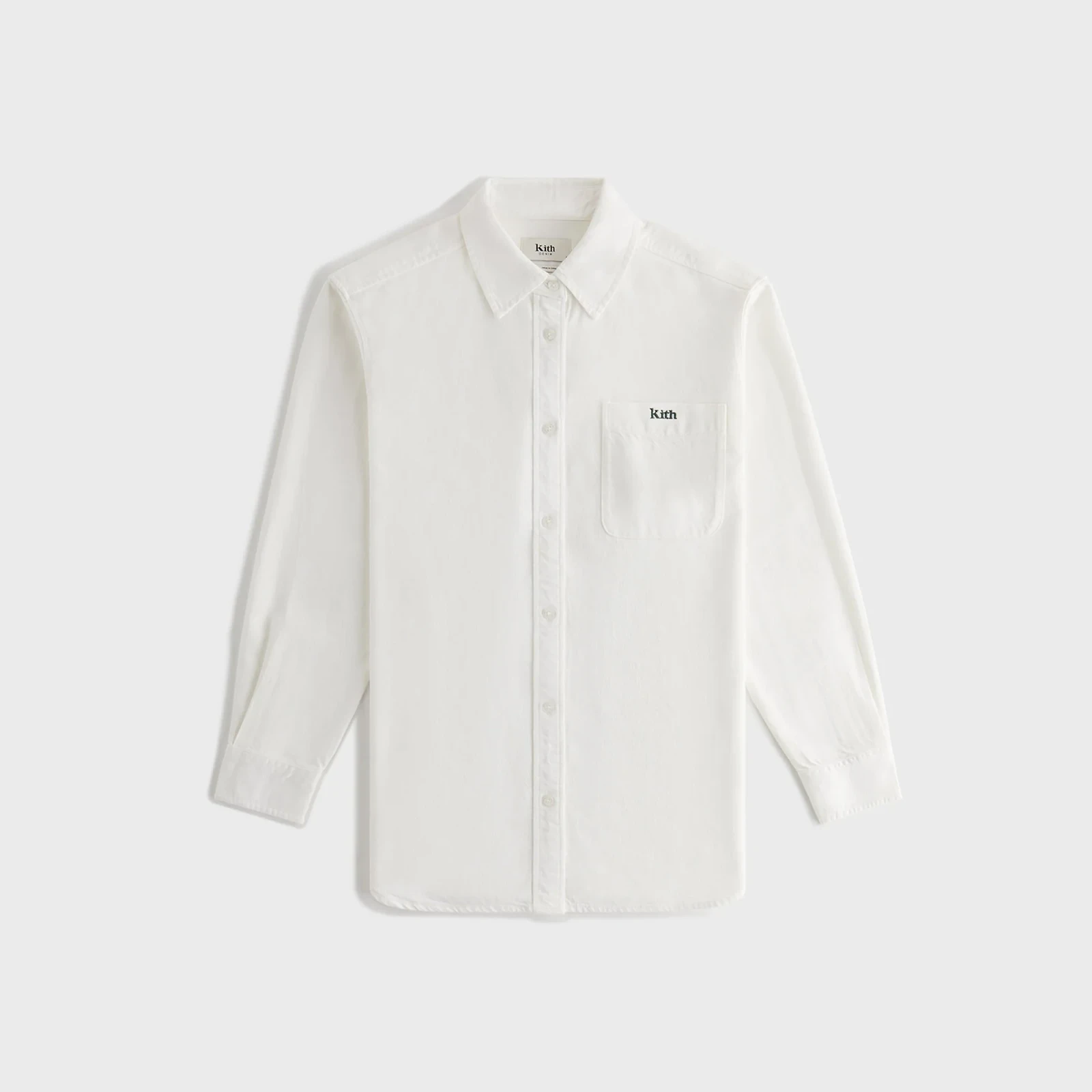 Kith Women Ora II Denim Shirt - Putty Denim