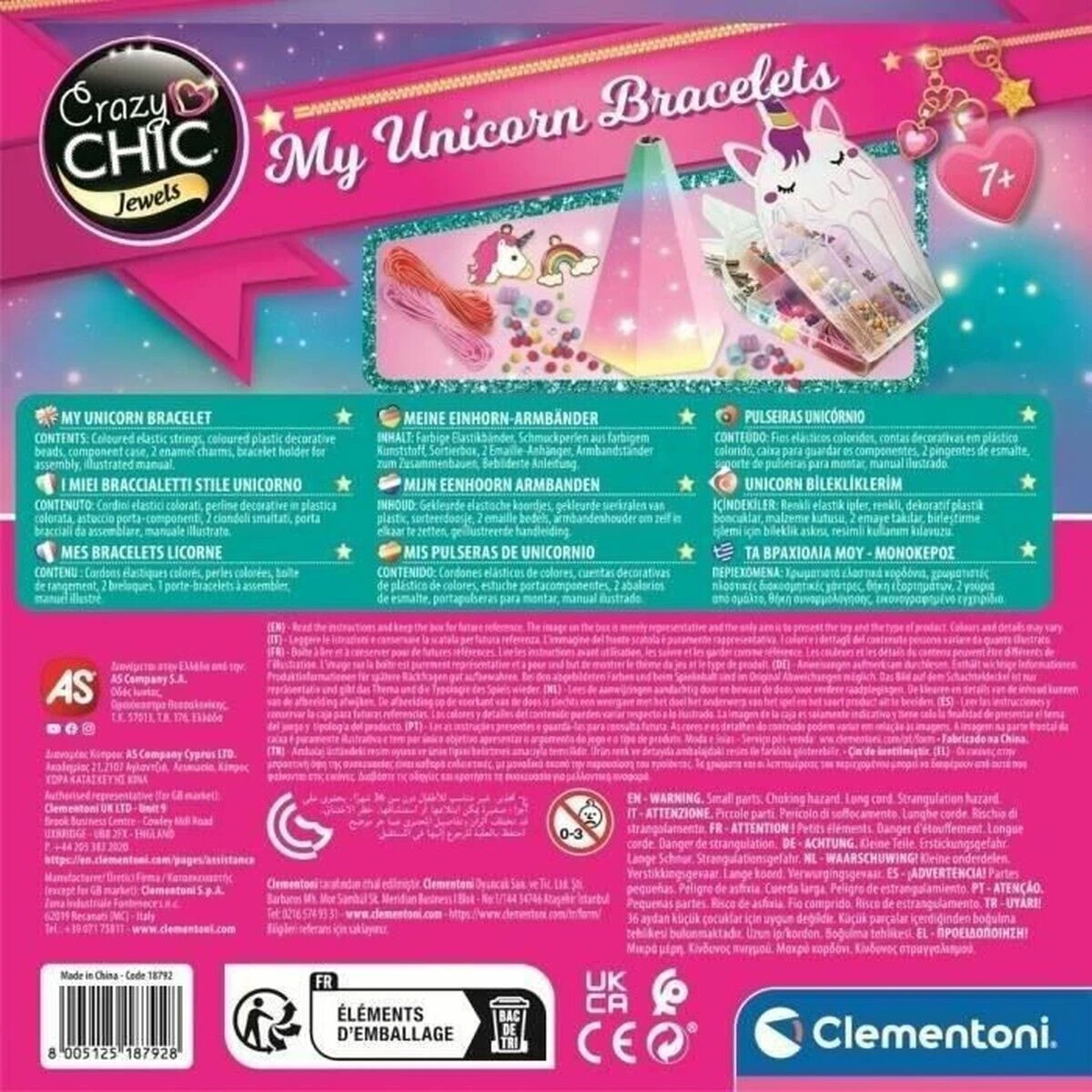 Glass beads Clementoni Crazy Chic