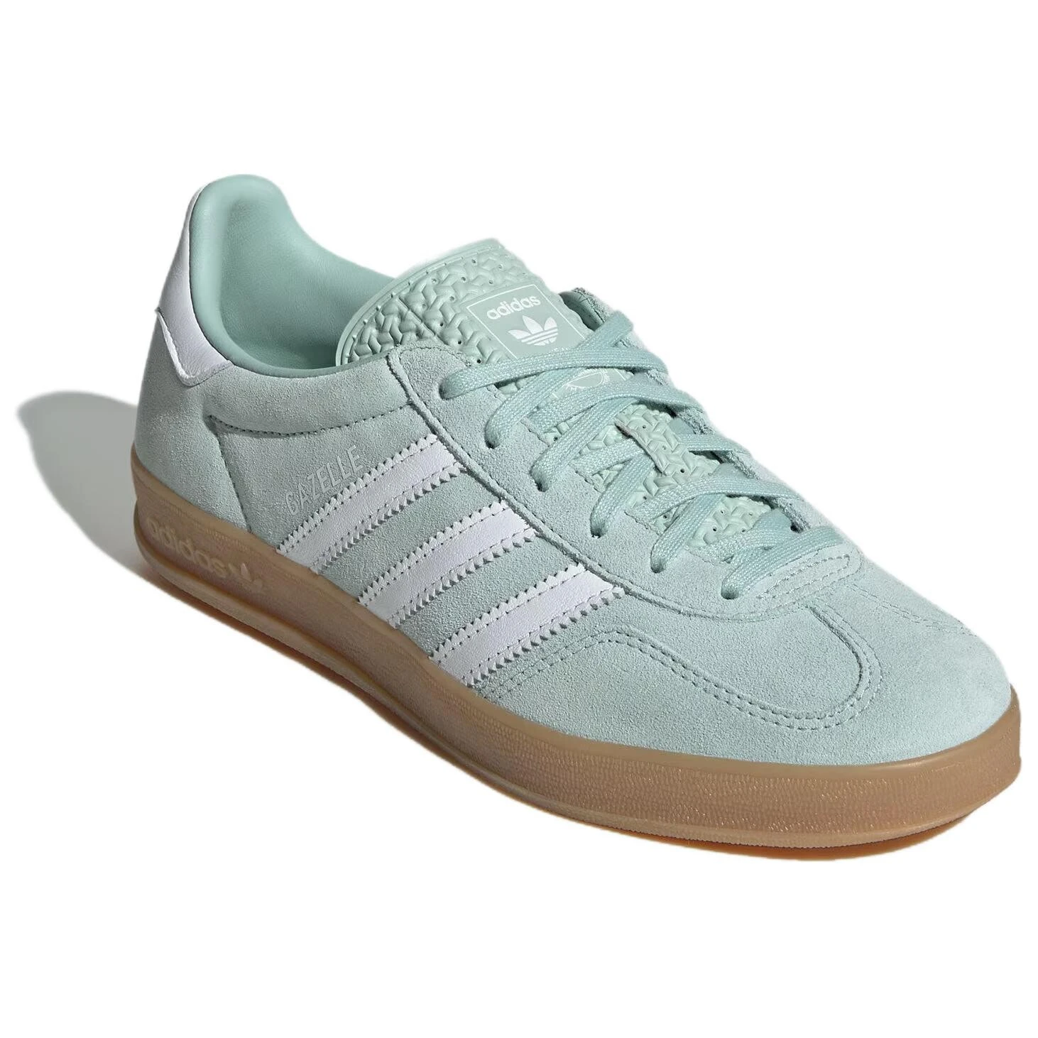 Adidas Originals Gazelle three-stripe suede sneakers Women's