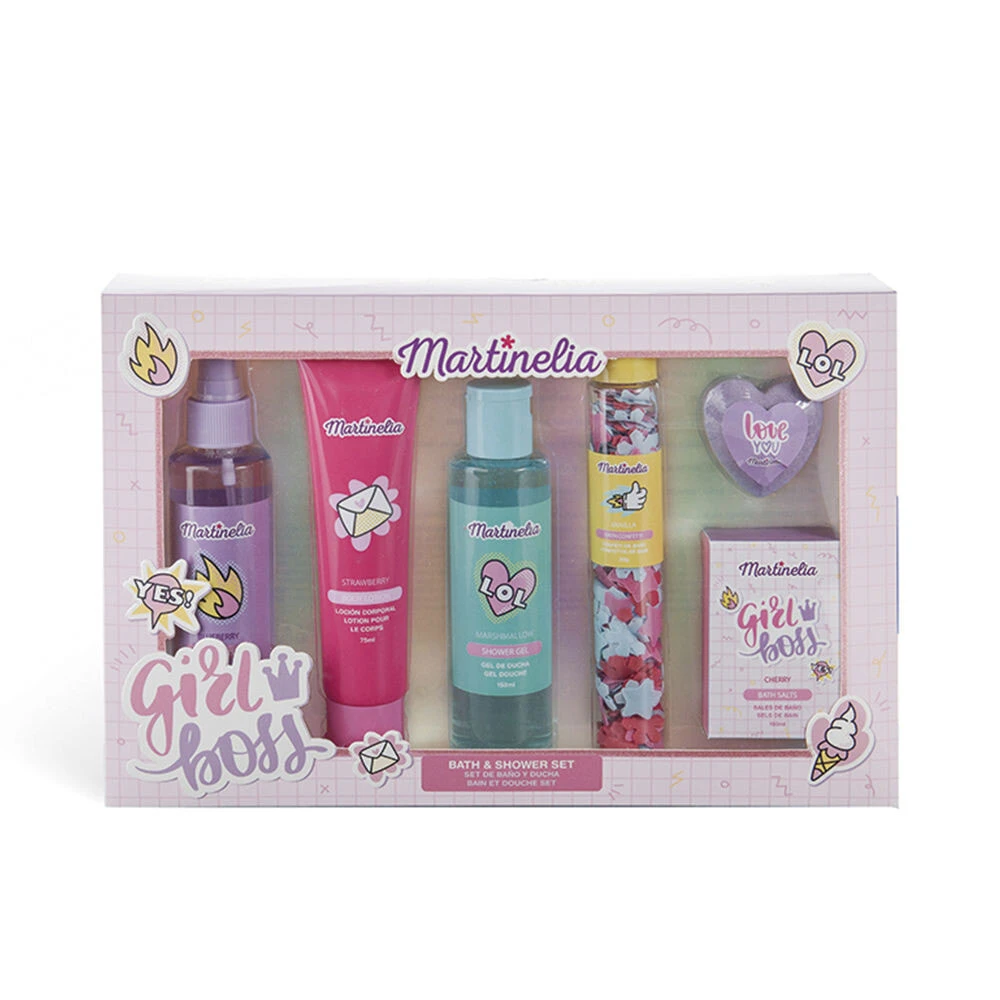 SUPER GIRL BATH & SHOWER LOT 6 pcs
