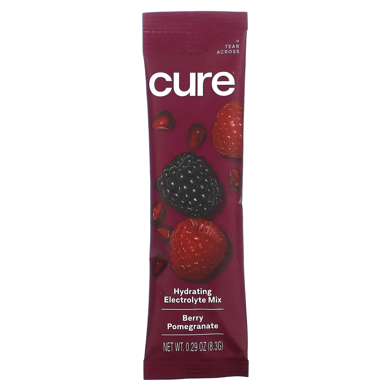 Hydrating Electrolyte Mix, Berry Pomegranate, 14 Packets, 0.29 oz (8.3 g) Each