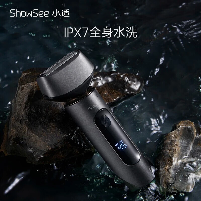 Showsee F602 Foil Razors Adaptive, Electric, Full Body Washable, Wet And Dry Shaving, Travel Friendly