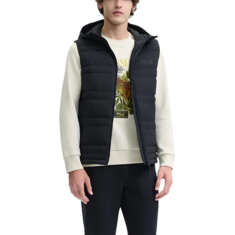 FILA x LUSUO Vest Men Jet Black