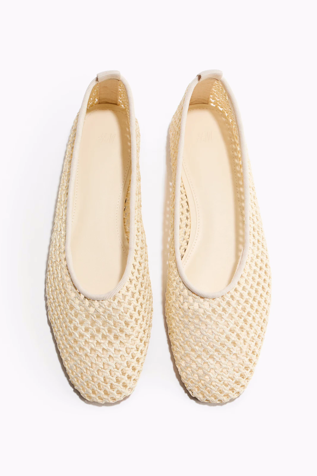 Geflochtene Ballerinas