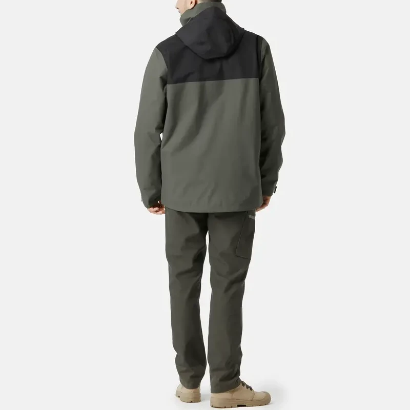 DECATHLON Jackets & Coats Men's Khaki Green/Black