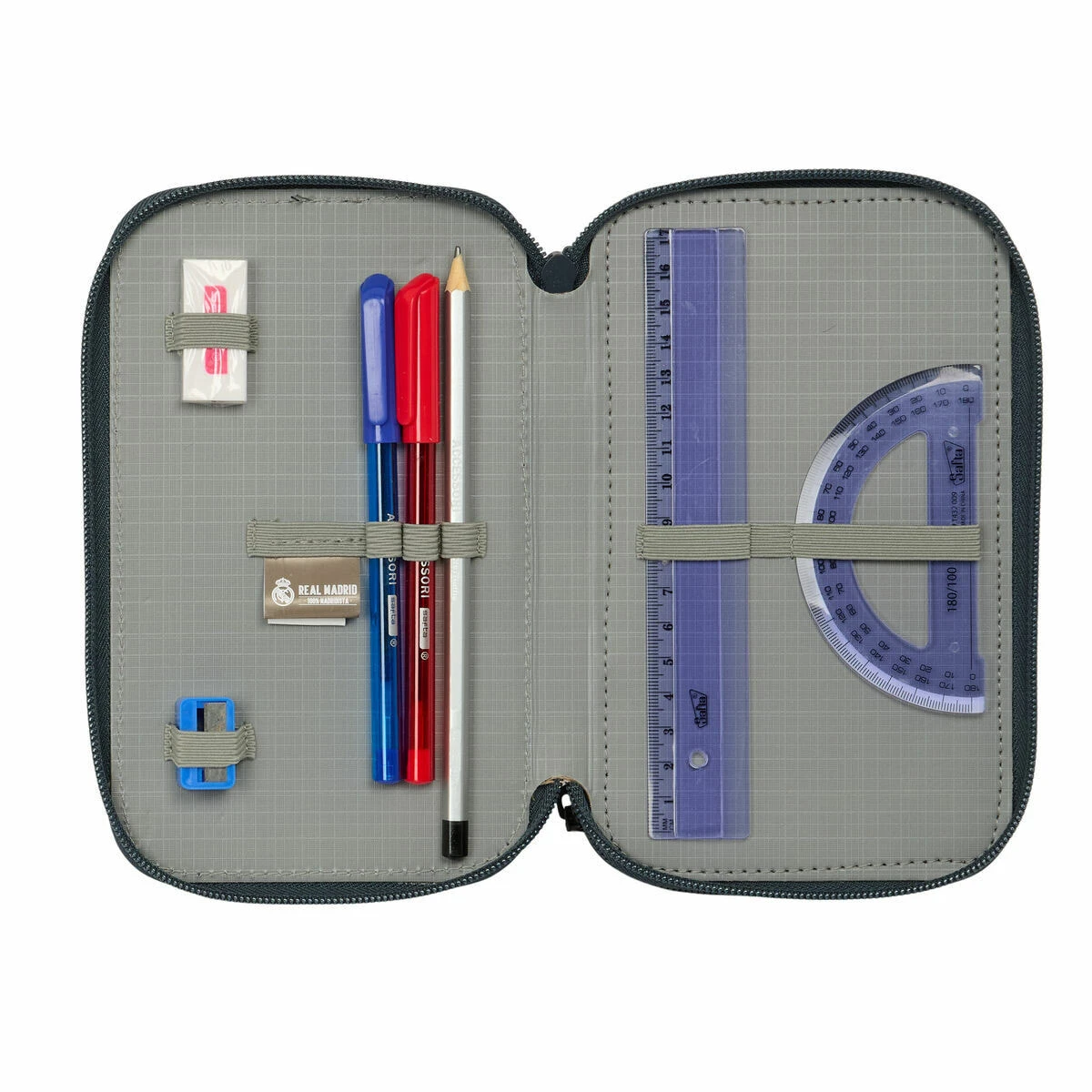 Holdall Real Madrid C.F. White 12,5 x 19,5 x 5,5 cm 37 Pieces