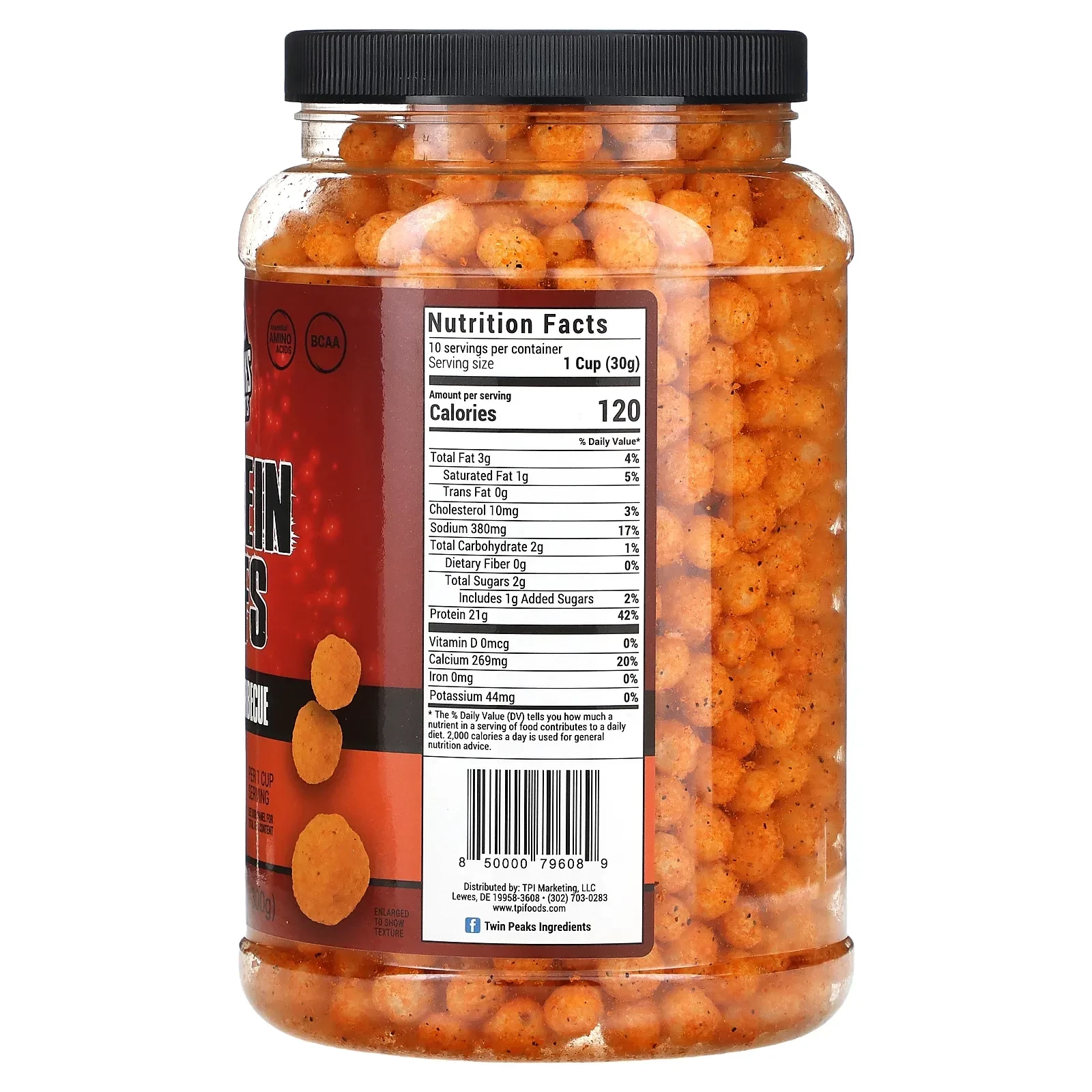 Protein Puffs, Nacho Cheese, 10.6 oz (300 g)
