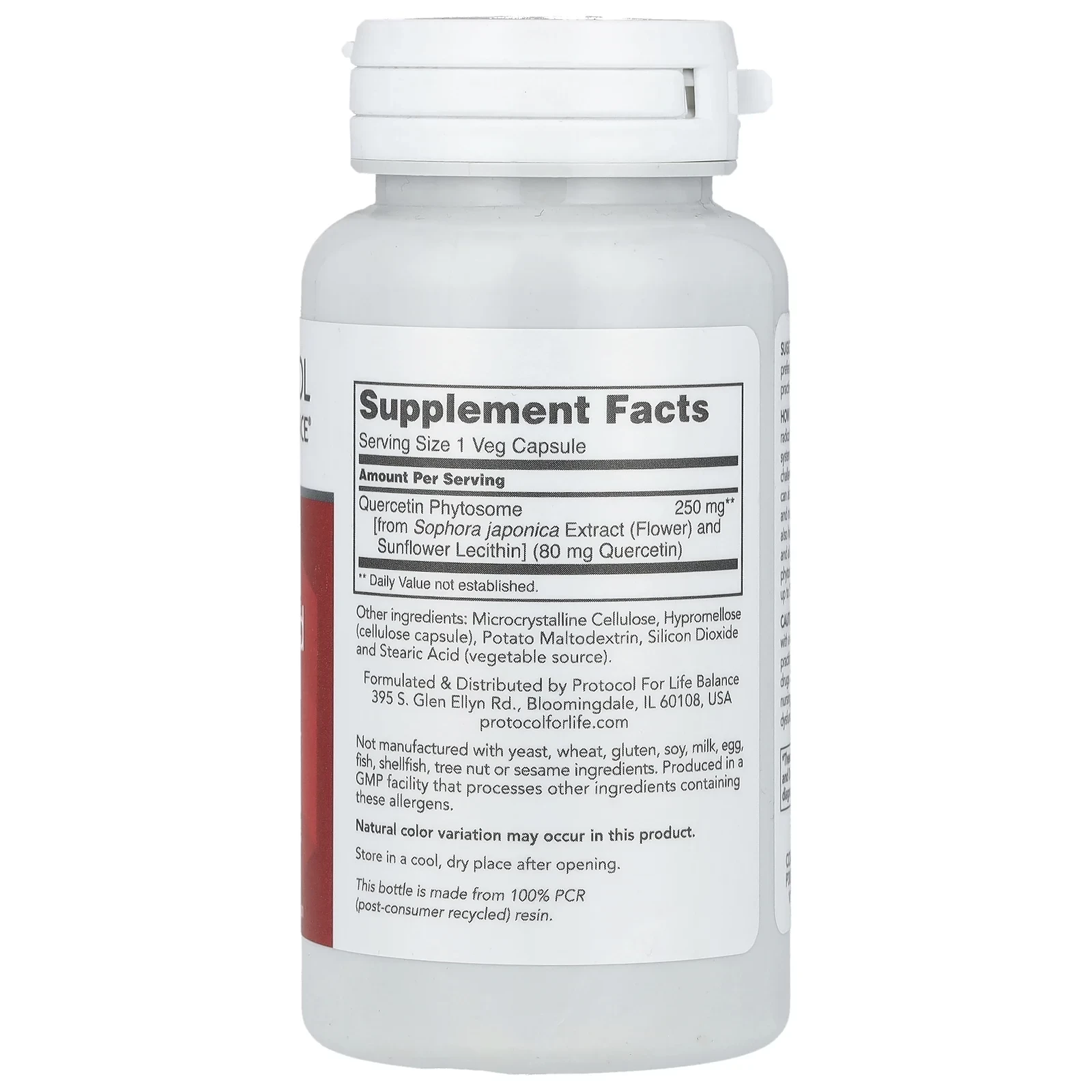 Quercetin Phospholipid, 90 Veg Capsules