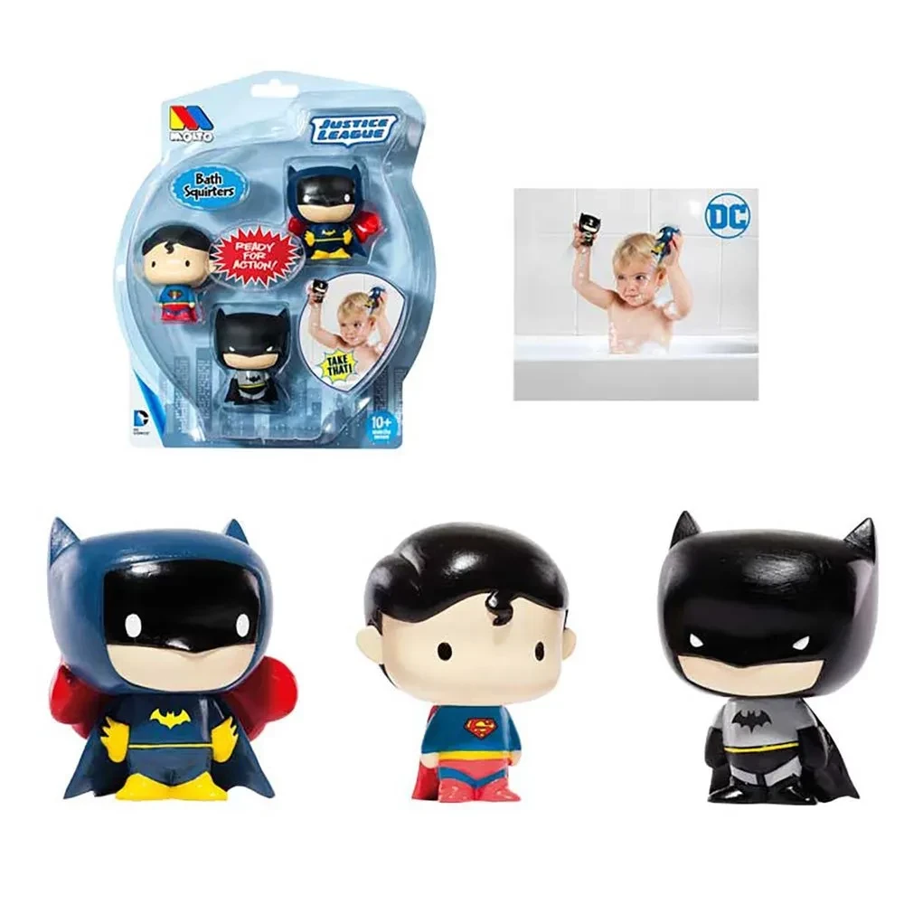MOLTO Set mit 3 Superhelden für die Badewanne