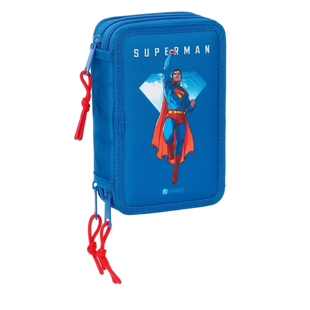 Holdall Superman Blue 12,5 x 19,5 x 5,5 cm 37 Pieces