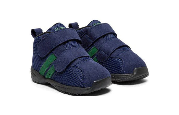 Asics Comfy Baby MS FW Low Top Toddler Shoes Blue Infant And Toddler