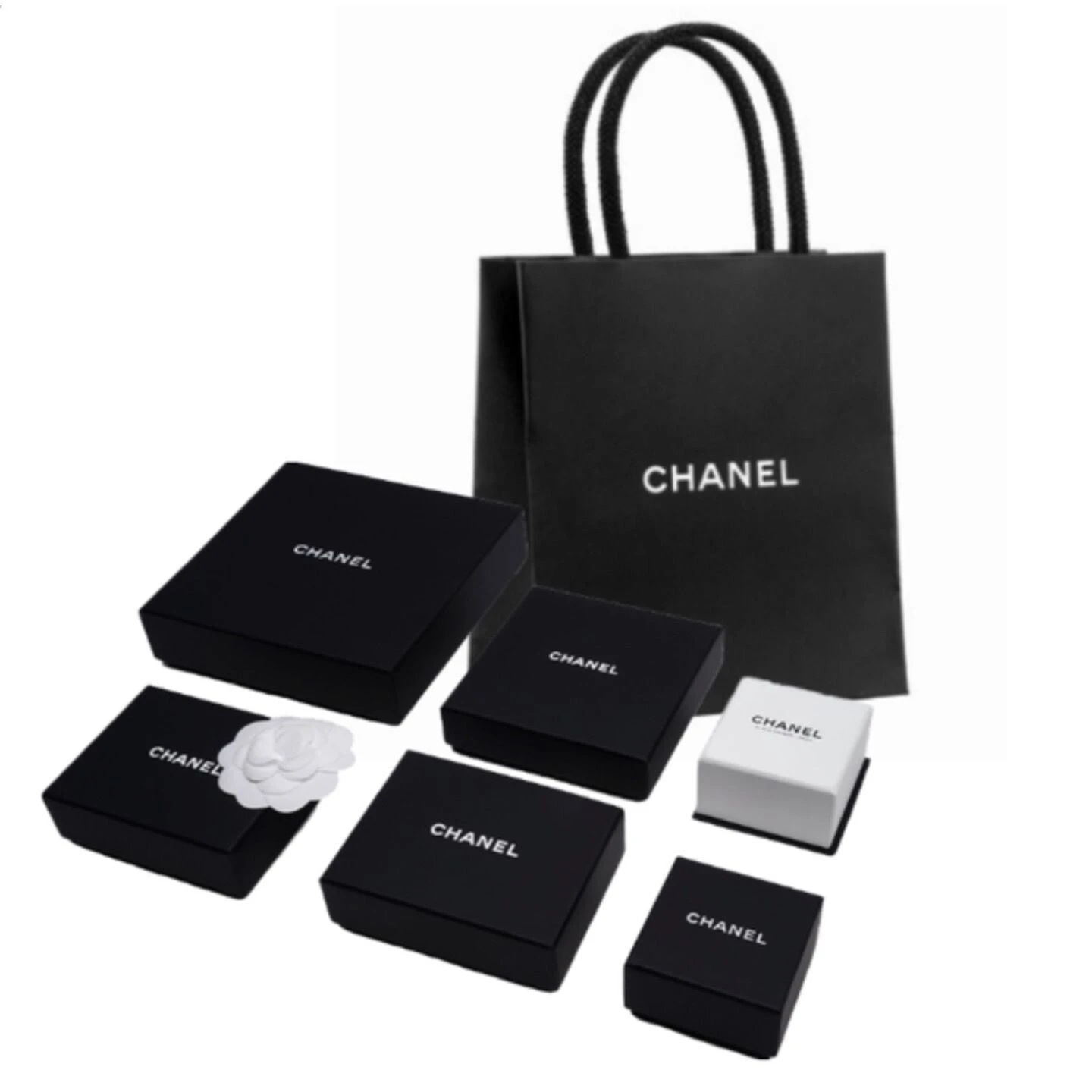 CHANEL Metal Stud Earrings Women's
