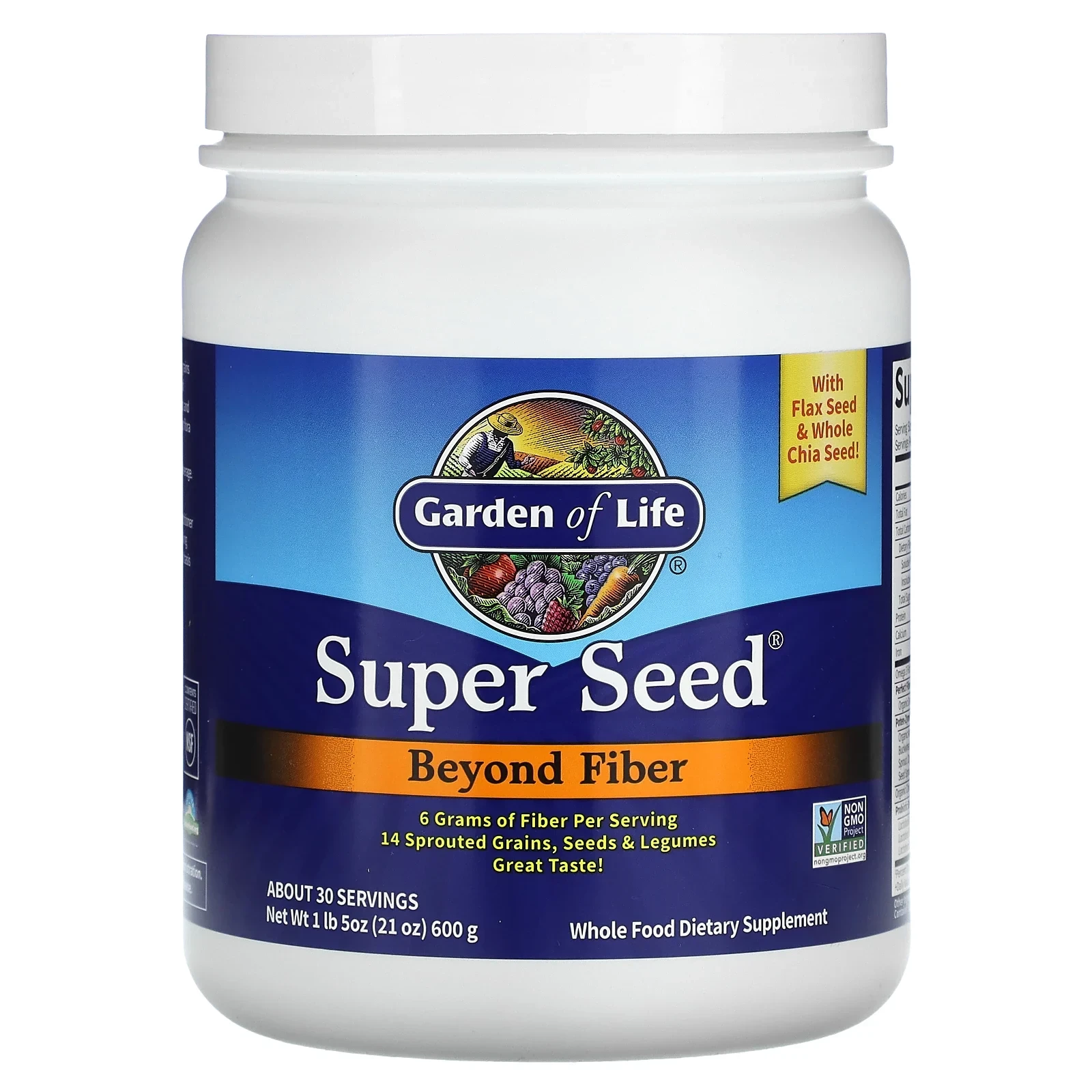 Super Seed, Beyond Fiber, 1 lb 5 oz (600 g)