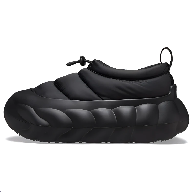 Crocs Overpuff Shorty Black