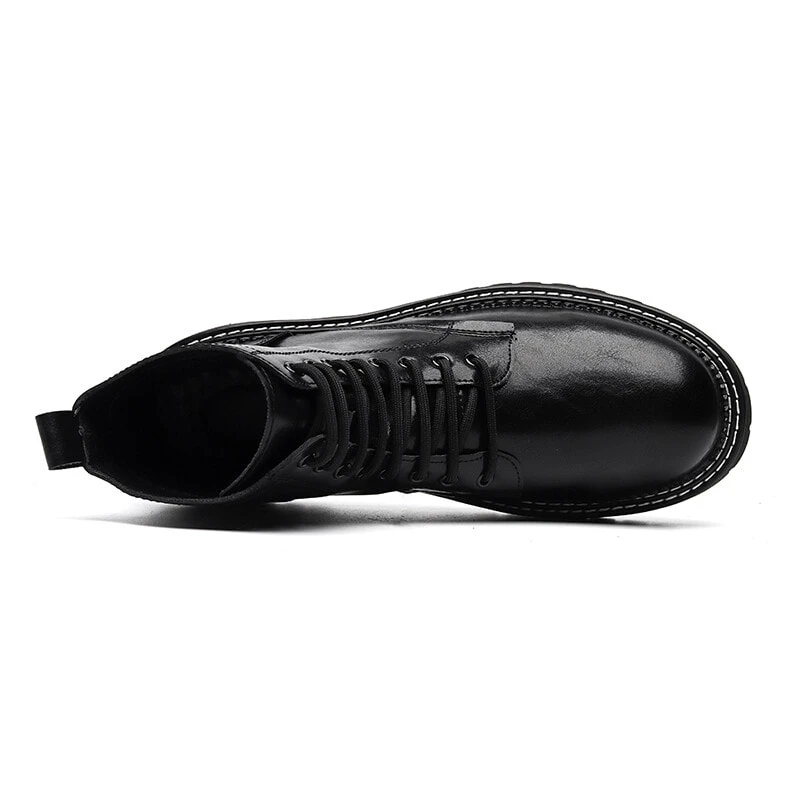 Chi Wolf Crew Martin Boot Men's Black