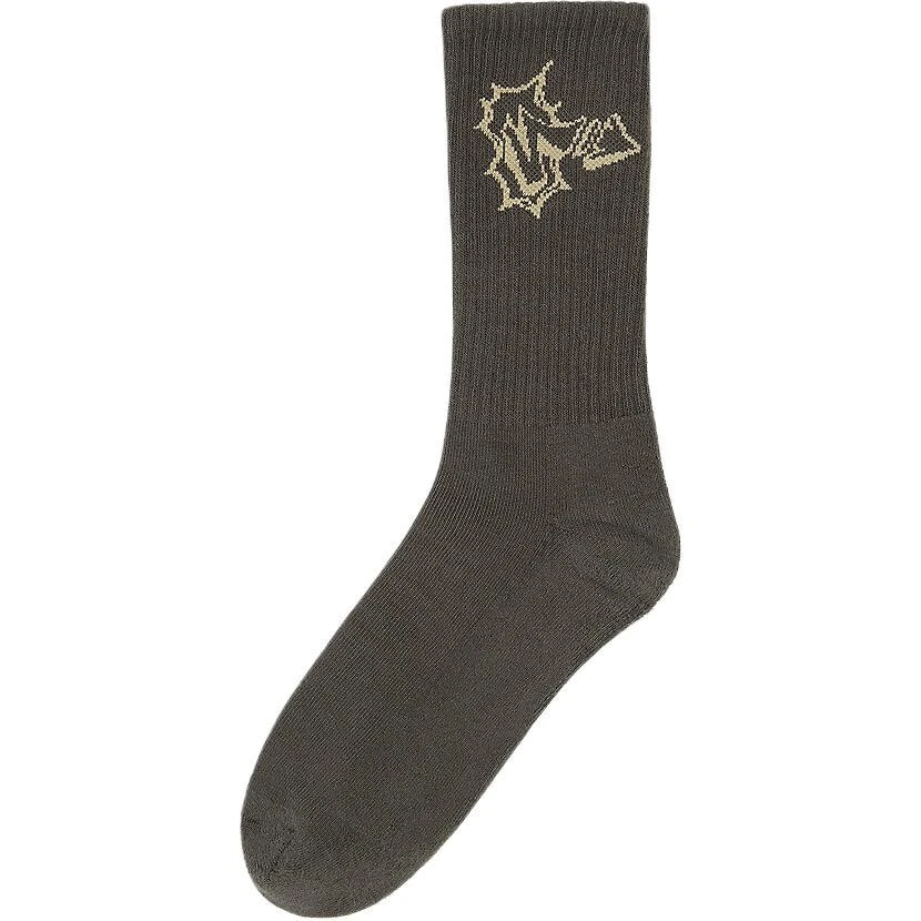 Vans Mid Calf Socks Men's 1 Pack Light Umber