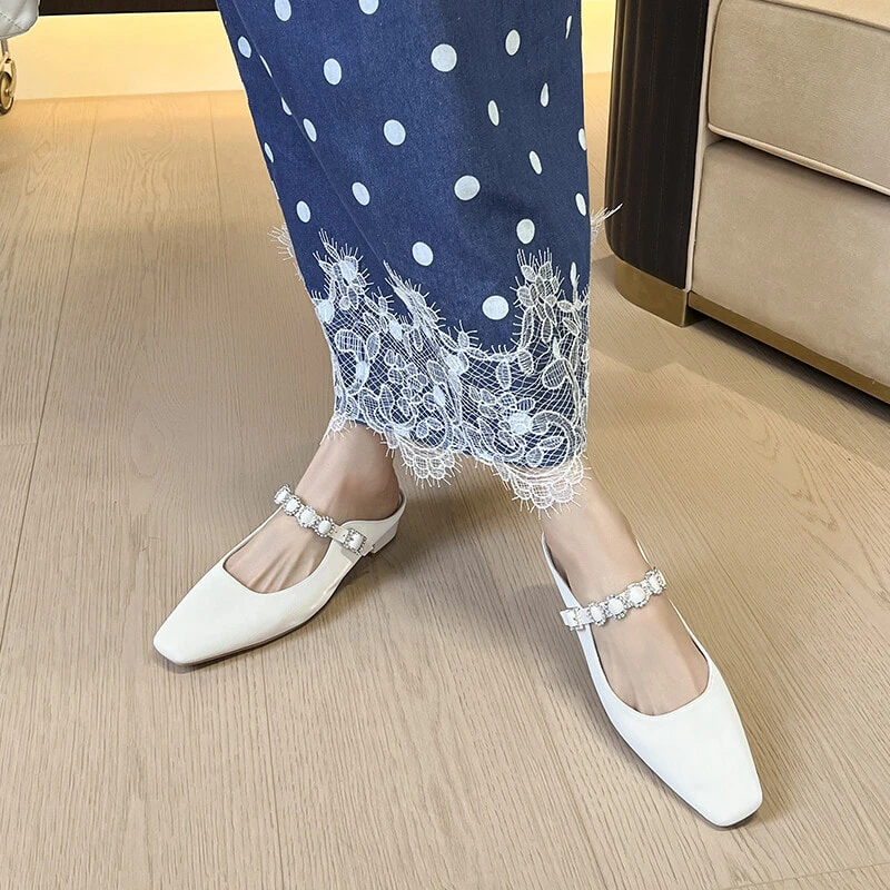 Beijiani Closed Toe Slippers Women's