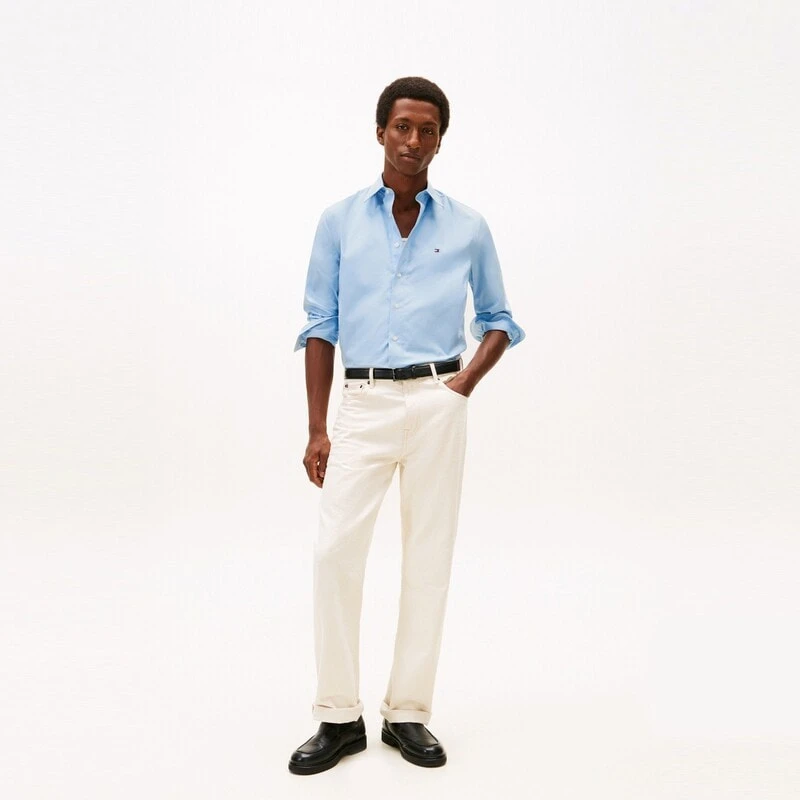 Tommy Hilfiger Shirts Men's Lapel Moderate Others