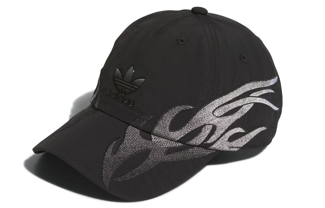 Adidas Originals Polyamide Baseball Caps Unisex Black