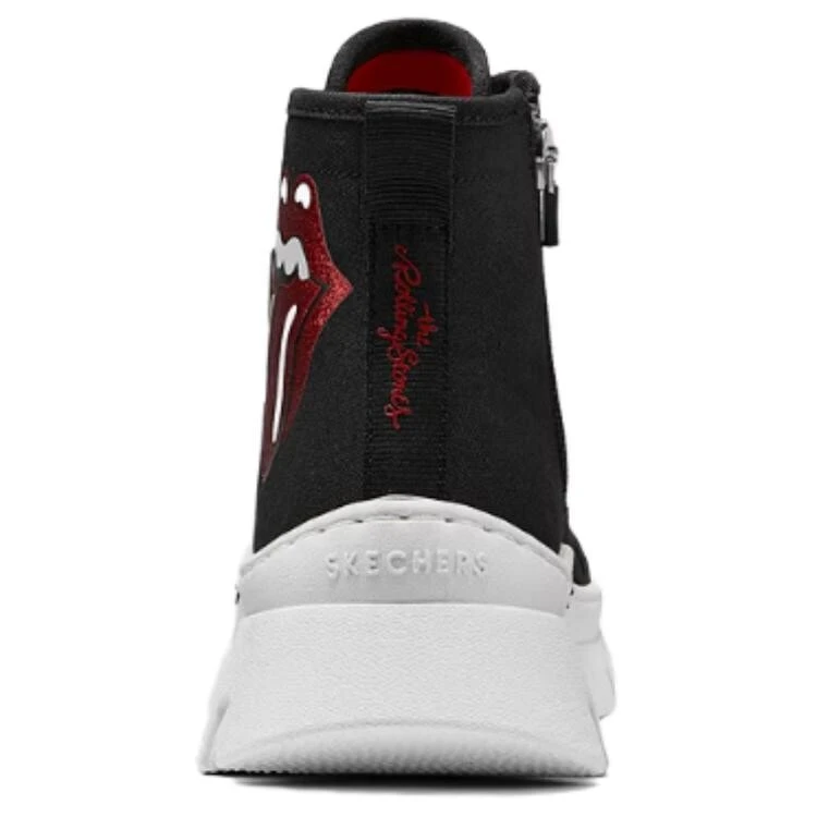 Skechers High Top Canvas Shoes Women's Black