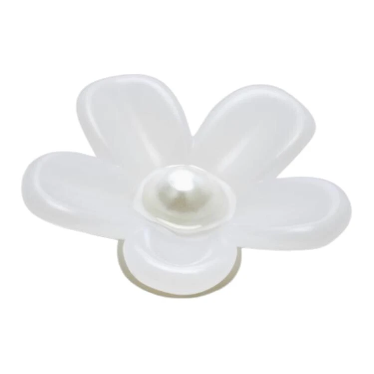 Crocs Acrylic Shoe Accessories Unisex White