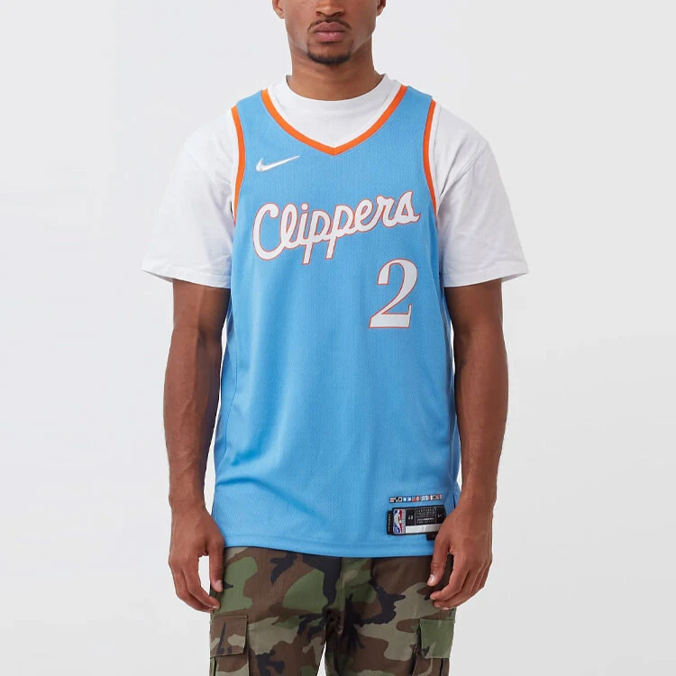 Nike Nba Los Angeles Clippers Kawhi Leonard Maillot City Edition Mixtape Swingman Jersey
