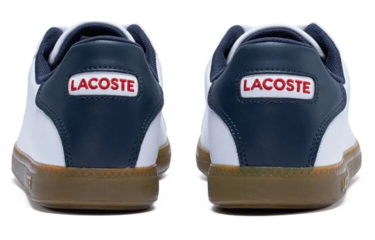 LACOSTE Low-Top Skateboard Shoes Men's White