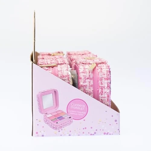 NICE Kosmetikkoffer Tweed Mimi 3 Modelle Zufälliger Versand sortiert