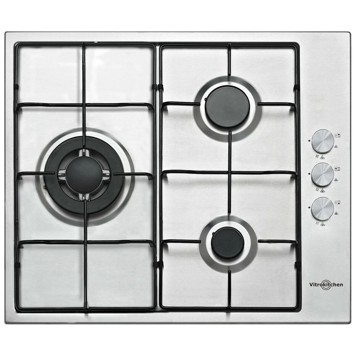 VITROKITCHEN EN630LIB 60 cm Gasherd 3 brennern