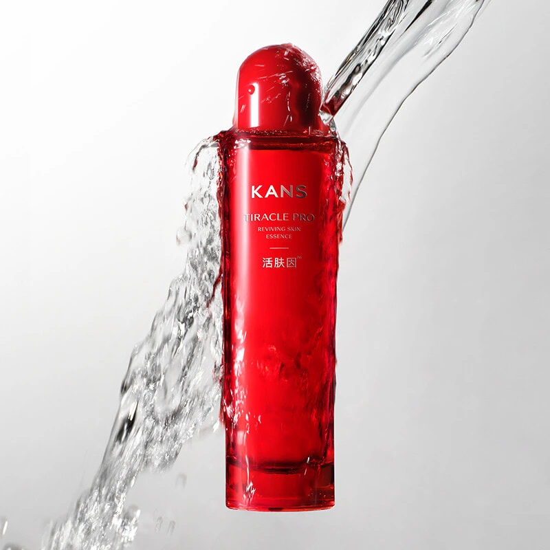 KANS Red Water Vitalizing Skin Serum Lotion Moisturizer Hydrating Soothing Tightening Refreshing Repairing Exfoliating