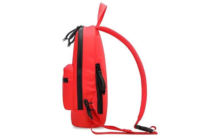 GUESS Polyamide Backpack Sling Bag Regular Unisex Red/Black