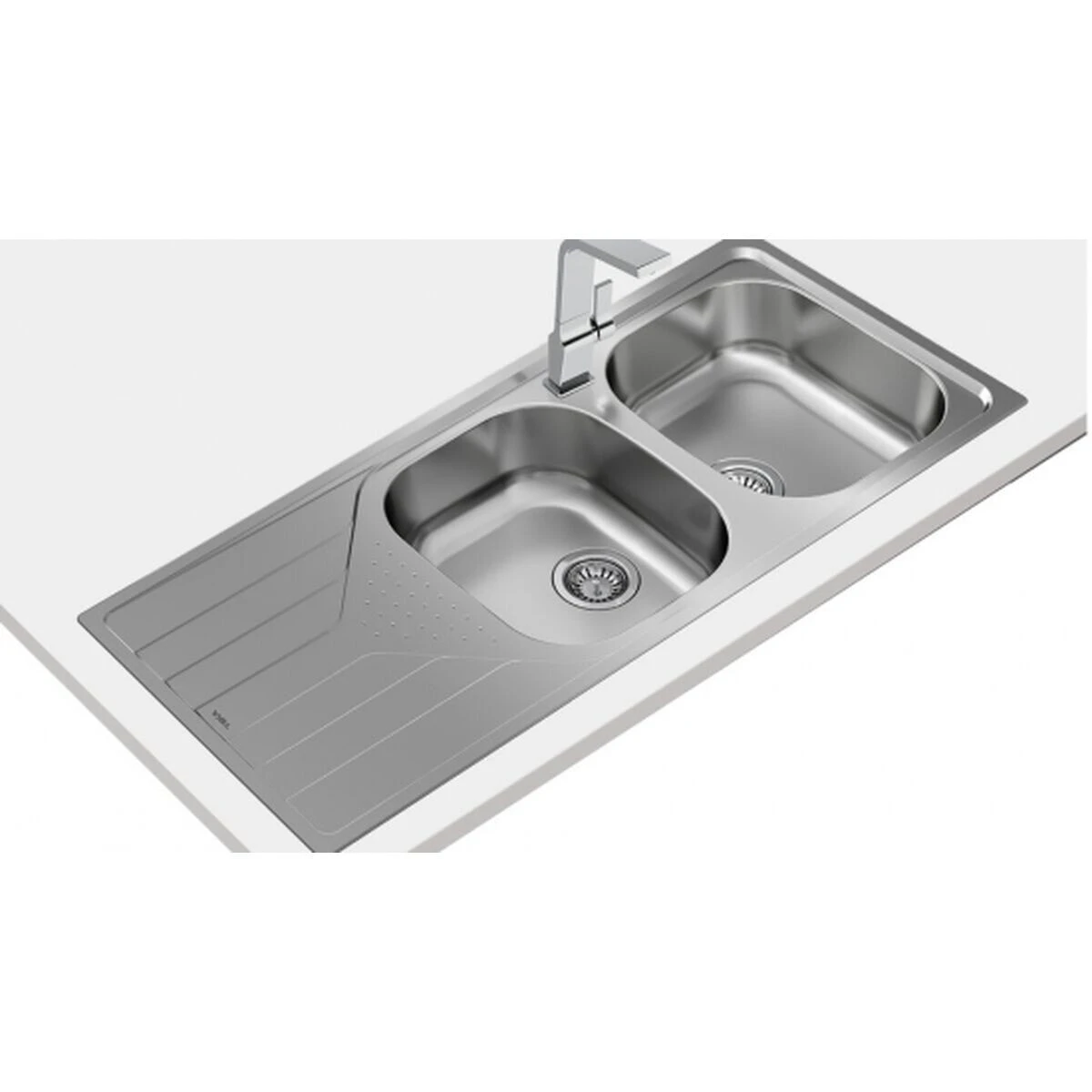 TEKA Universe 80 T-Xp 2C 1E Rev Spüle mit Abtropffläche