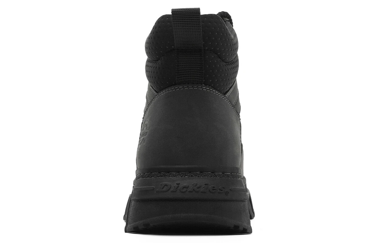 Dickies Short Mid-Calf Martin Boot Men's Gunmetal Gray